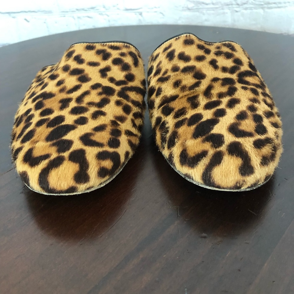 Gianvito Rossi Calf Skin Leopard slip on - Picture 3 of 8